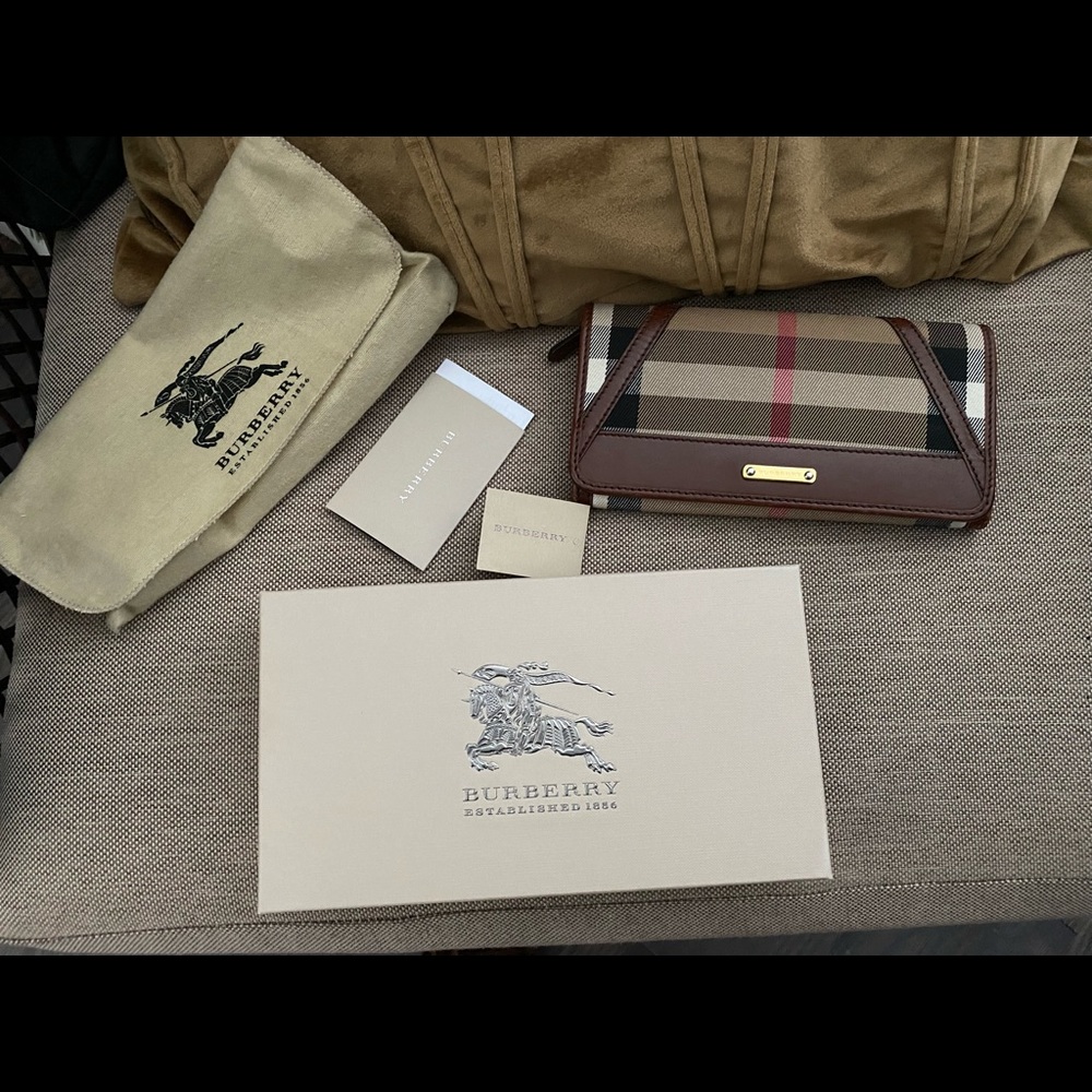 Authentic Burberry Wallet